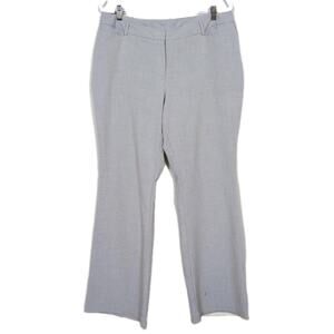 WORTHINGTON Light Grey Curvy Fit Trousers Pockets Career Professional Women's 16